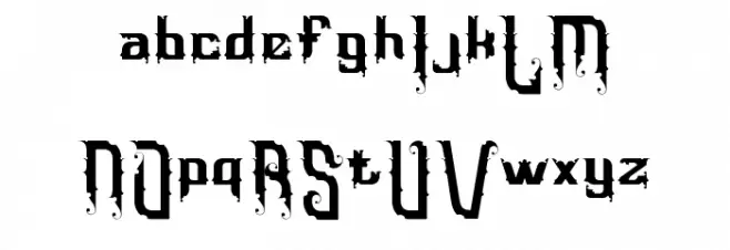Omnivorous Regular 02 Шрифта ВЕРХНИЙ