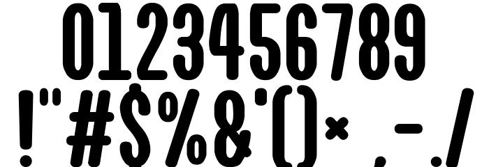 Omotenashi 2 Font OTHER CHARS