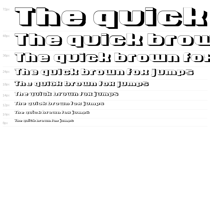 Omsk 3D Regular Waterfall