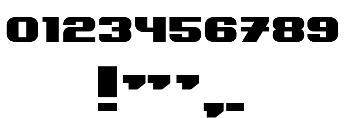 Omsk Regular Font OTHER CHARS