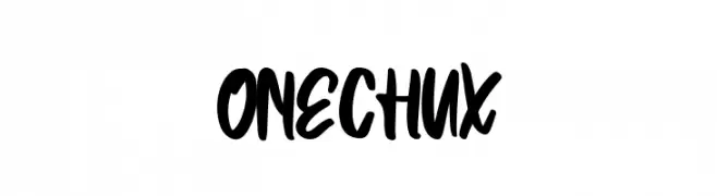 ONECHUX  Frei Schriftart Herunterladen