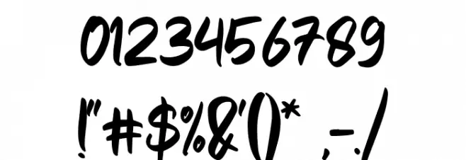 ONECHUX Font OTHER CHARS