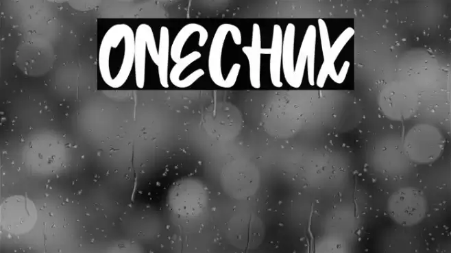 ONECHUX Font examples
