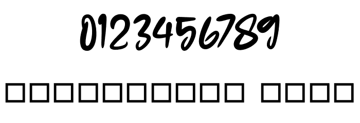 ONECRAFT Font OTHER CHARS