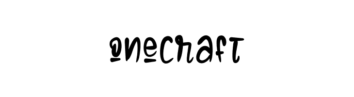 ONECRAFT  Descarca Fonturi Gratis