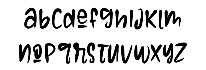 ONECRAFT Font LOWERCASE