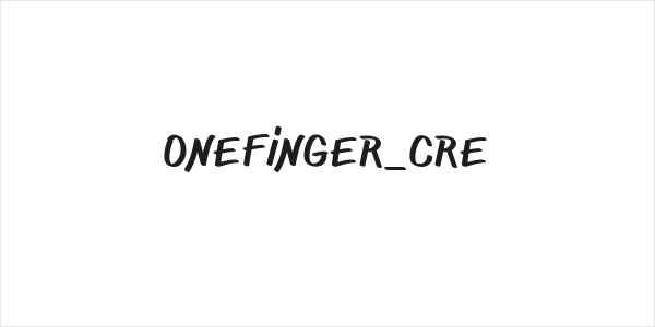 ONEFINGER_CRE Logo