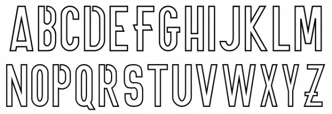 ONNIC DEMO Outline Font OTHER CHARS