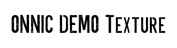 ONNIC DEMO Texture  Descarca Fonturi Gratis