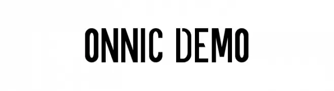 ONNIC DEMO  Fuentes Gratis Descargar