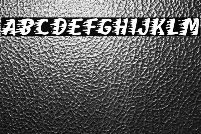 On Fire Free Trial Font examples