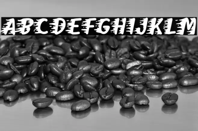 On Fire Free Trial Font examples