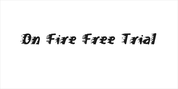 On Fire Free Trial Logo