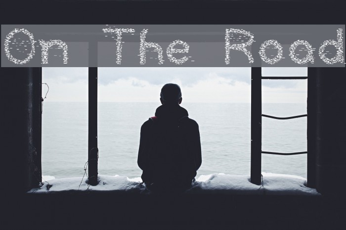 On The Road Font examples