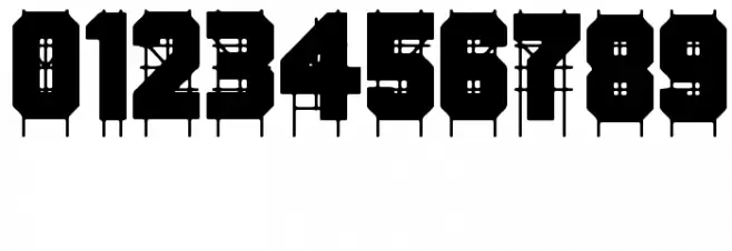 On The Roof Font OTHER CHARS