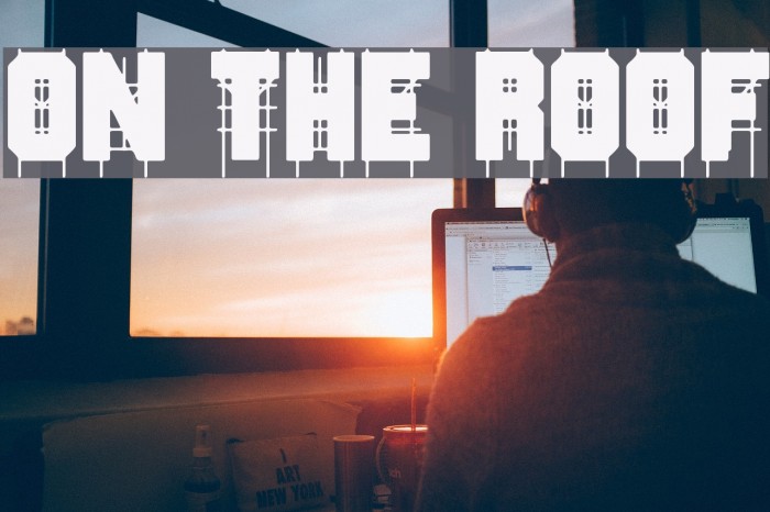 On The Roof Font - FFonts.net