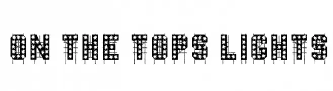 On The Tops Lights  Fuentes Gratis Descargar