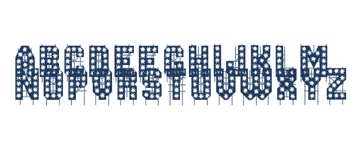 On The Tops Lights Lowercase