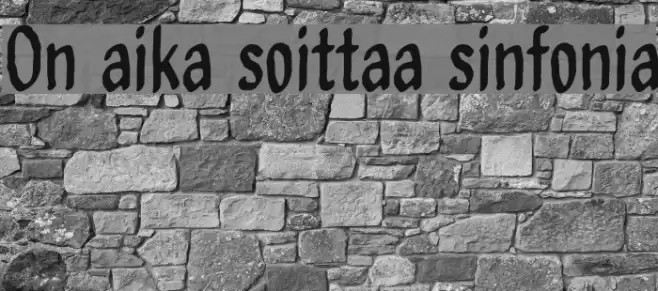 On aika soittaa sinfonia examples