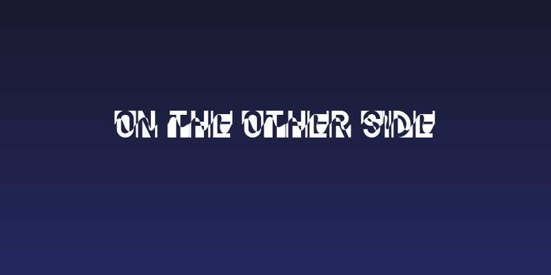 On the Other Side Social Header