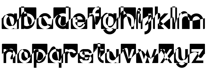 On the Other Side Font LOWERCASE