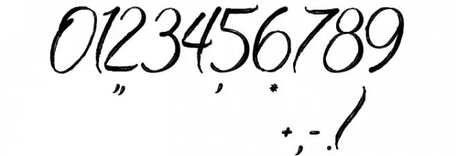 On the Rings Font OTHER CHARS