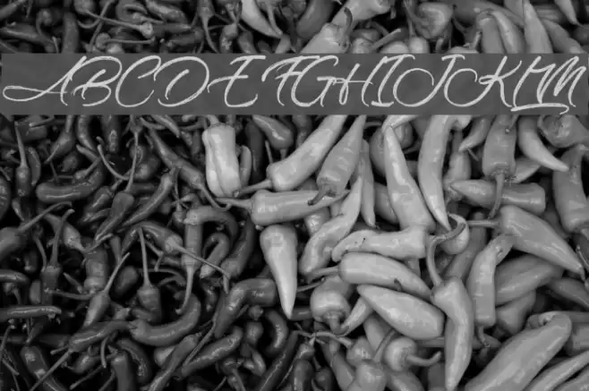 On the Rings Font examples