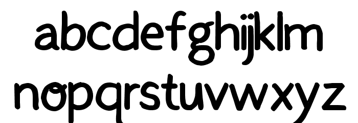 OnKayak-Regular Font LOWERCASE