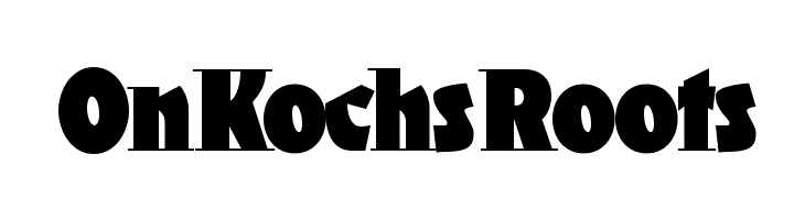 OnKochsRoots Font