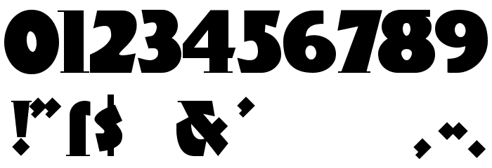 OnKochsRoots Font OTHER CHARS