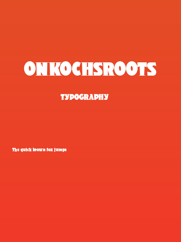 OnKochsRoots Poster