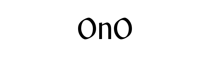 OnO  baixar fontes gratis
