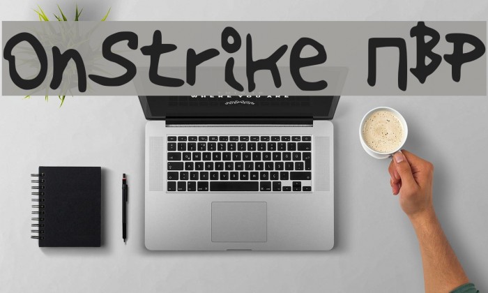 OnStrike NBP Font examples