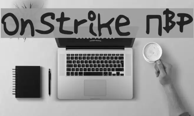 OnStrike NBP Font examples