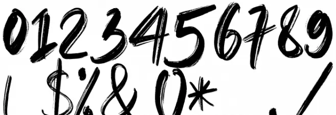 OnTheWay-Regular Font OTHER CHARS