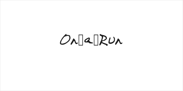On_a_Run Logo