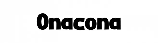 Onacona  Descarca Fonturi Gratis