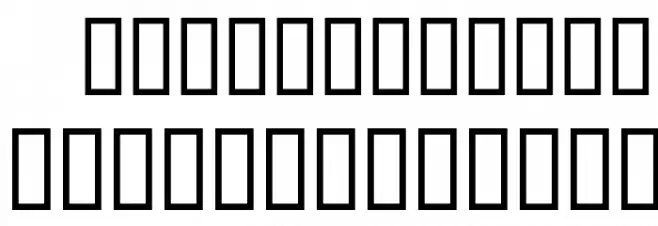 Onaka  normal Font LOWERCASE