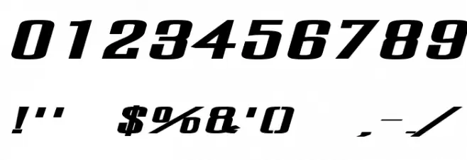 Onani Font OTHER CHARS