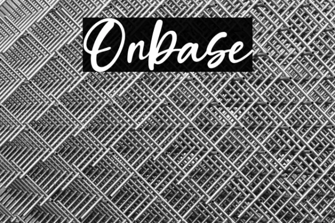 Onbase Caratteri examples