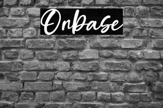 Onbase Caratteri examples