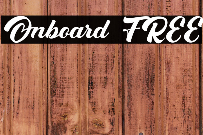 Onboard FREE Example 2