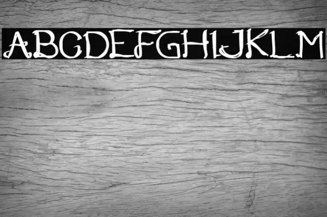 Once Upon a Time Bold Font examples