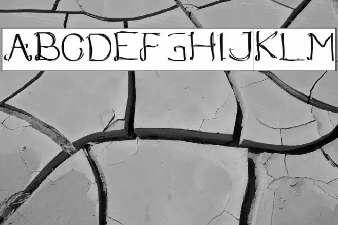 Once Upon a Time-Inverse Font examples