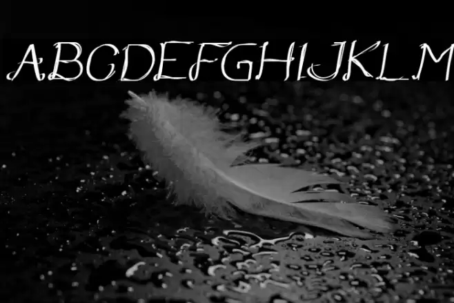 Once Upon a Time Italic Font examples