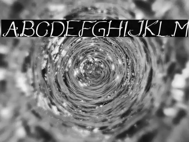 Once Upon a Time Italic Font examples