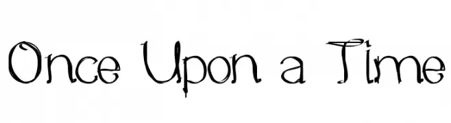 Once Upon a Time  Descarca Fonturi Gratis