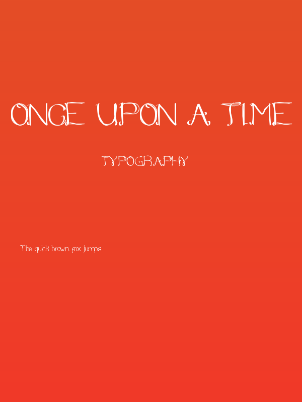 Once Upon a Time Poster