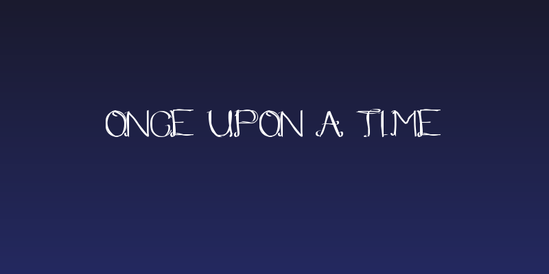 Once Upon a Time Social Header