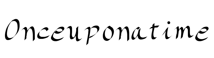Onceuponatime  Frei Schriftart Herunterladen